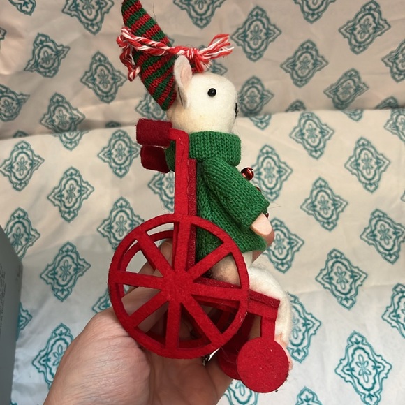 Target Wondershop MOUSE IN WHEELCHAIR ORNAMENT 2023 - Picture 4 of 5